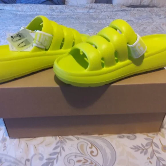 Ugg Sport Yeah Slingback Sandals Size 9 - Picture 5 of 11